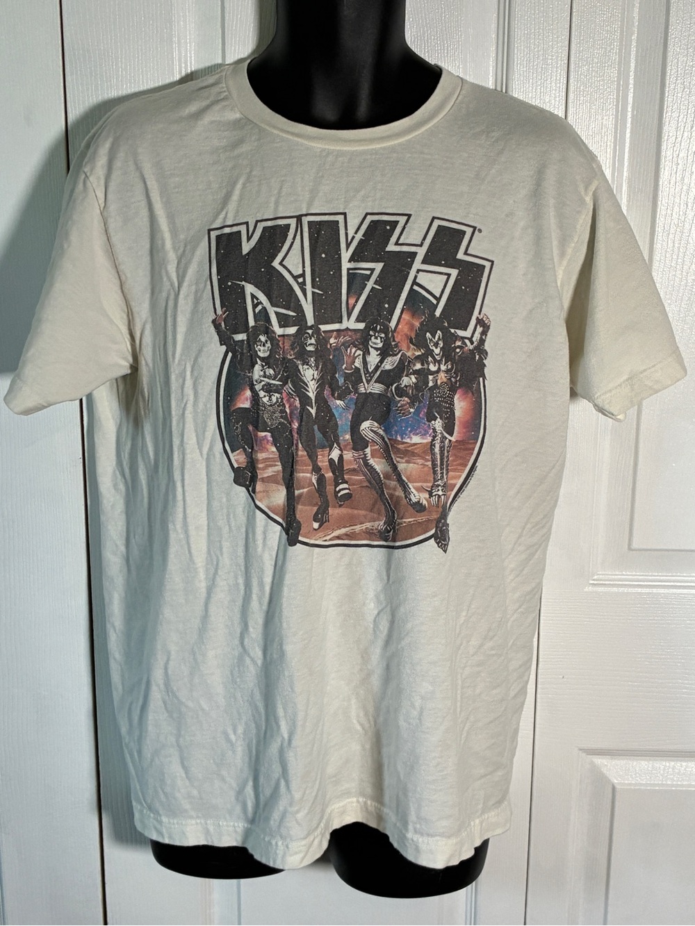 KISS Destroyer Album Cover Graphic Band Tee - Medium